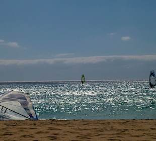 Bei Costa Calma / Windsurfing 