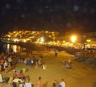 Fronleichnam am Strand