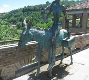 Ein Tourist mit kleinem Gepäck?