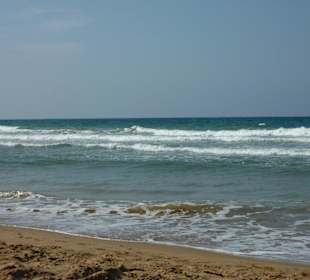 Strand ganz feiner Sand