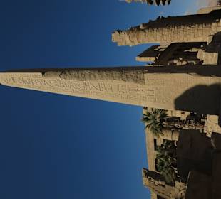 Karnak Tempel Obelisk