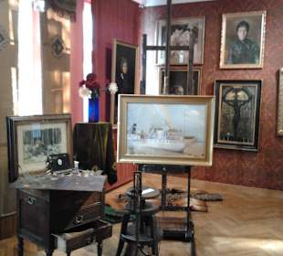 Pokoje muzealne - pracownia artysty