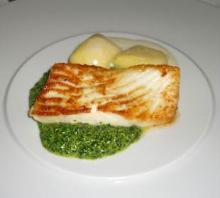 Atlantik Steinbutt mit Trüffelgnocchi