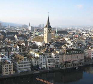 vista dal campanile del Grossmunster