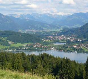 Blick auf den großen Alpsee bei Immenstadt