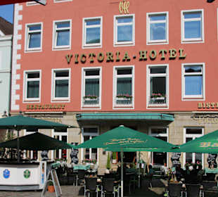 Terrasse auf dem Marktplatz