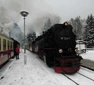 Schierke, hier begegnen sich die Züge