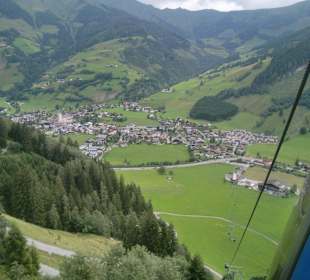 Aussicht aus der Almbahn