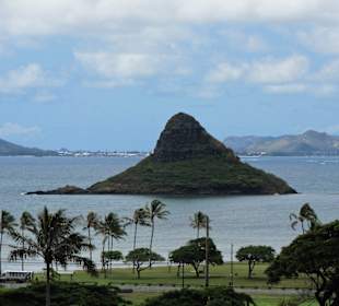 Hut-ähnliche Felseninsel