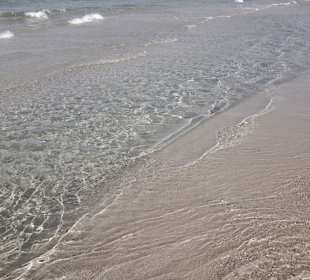 Kristallklares Flachwasser