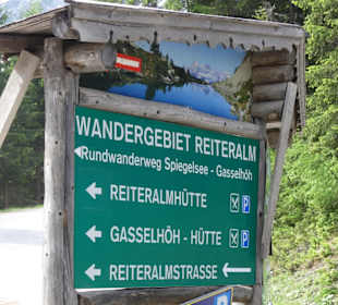Das Wandergebiet
