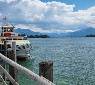 Anlegestelle der Boote