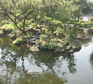 Im Park neben der Memorial Hall