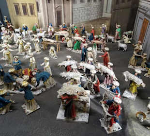 Details aus der Krippensammlung der Hofburg