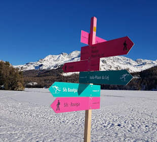 Wander-/Loipenhinweisschild