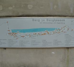 Eine Karte der Anlage