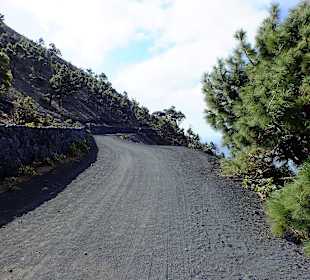 Schotterstraße zum Teneguia