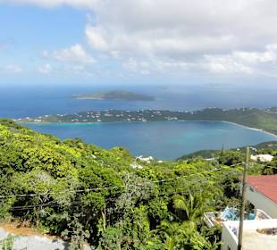 Blick hinunter zur Magens Bay