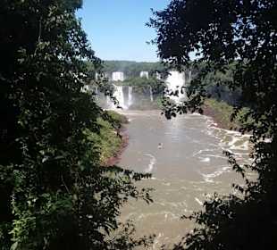 Wasserfälle von Iguazu. Ein Weltwunder