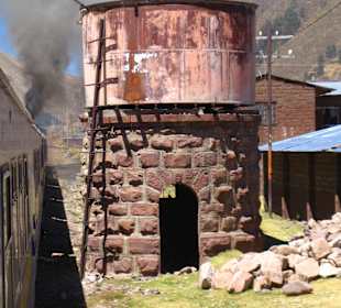 Ein Wassertank aus früheren Zeiten