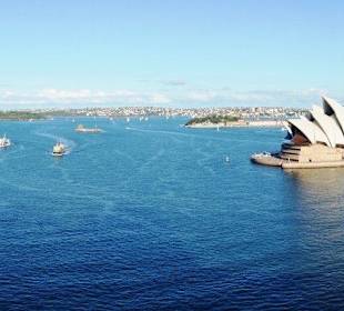 Blick von Harbor Bridge