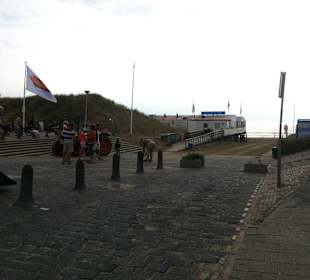Strandzugang von Ort Egmond aus