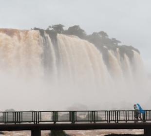 Brasilianische Seite, Steg vor dem Hauptfall