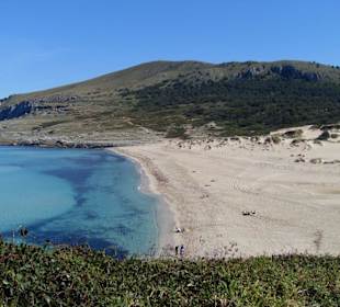 Strand von Cala Mesquida