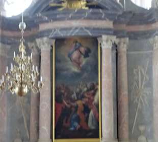In der Peterskirche - der Altar
