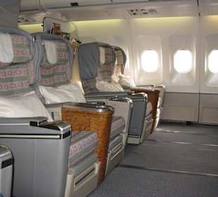 Emirates Airlines, alte First-Class