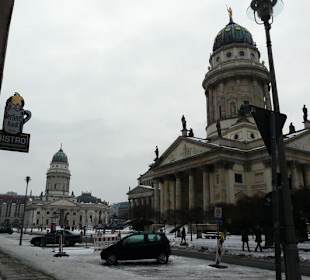 Outside of French Cathedral in Berlin