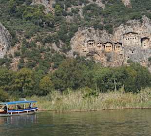Karische Felsengräber bei Dalyan