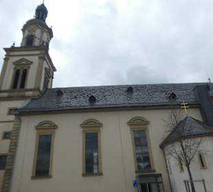 Die Mater-Dolorosa-Kirche von Bergrheinfeld