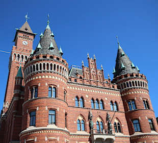 Blick auf das Rathaus von Helsingborg
