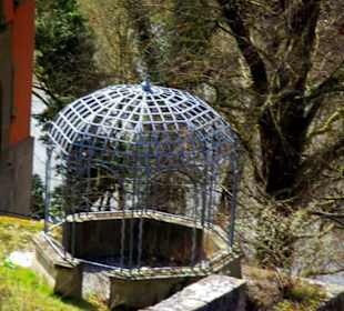 Gartenanlage der Besitzer