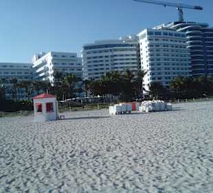 Blick auf den Strand