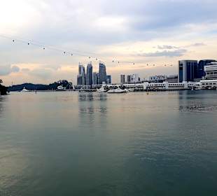 Ausblick Sentosa Boardwalk