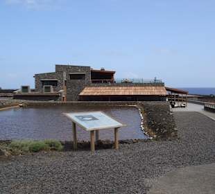 Eingang zu der Saline von Fuencaliente
