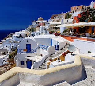 Widok na miasto Oia (Ia)