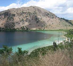 Kournas Lake, 5km vom Hotel