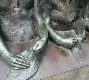 Das Zigarrenmacherdenkmal am Buntentorsteinweg