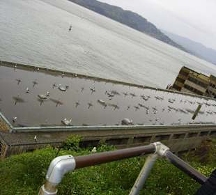 Alcatraz (Blick von der Insel Alcatraz)