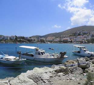 Fischerboote in der Bucht von Datca