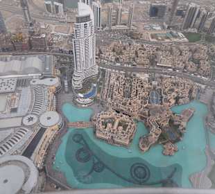Blick vom Burj Khalifa