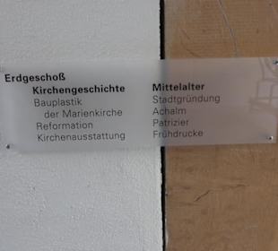 Erdgeschoss - Kirchengeschichte - Mittelalter