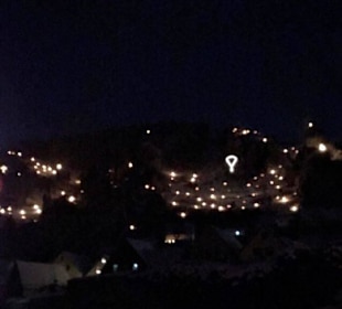 Über die Berge hinweg