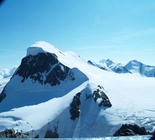 Blick auf das Breithorn 4164m über Meer