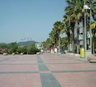 Die Promenade in Marmaris
