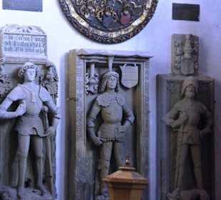 Geschlossener Bereich Altar