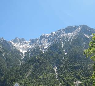 Bei einem Spaziergang durch Mittenwald